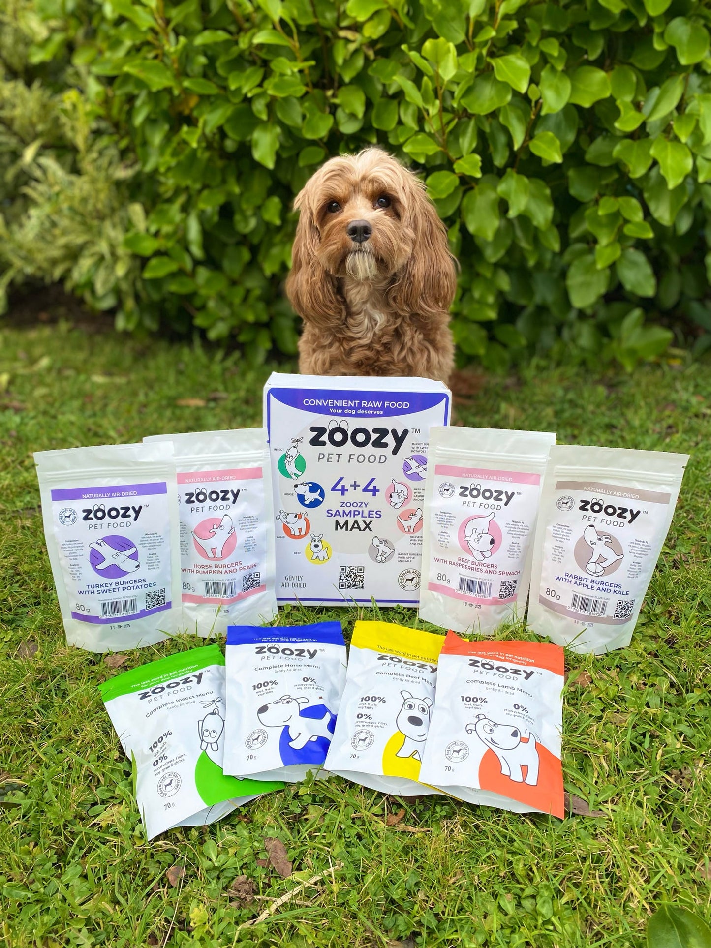 Duże pudełko z próbkami